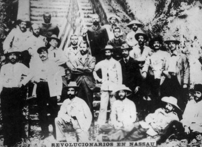 Cuban revolutionaries in Nassau by Unbekannt
