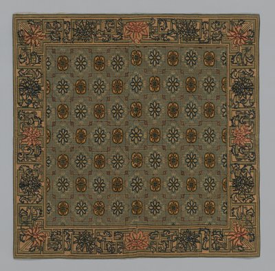 Cushion Cover, China, Qing Dynasty by Unbekannt