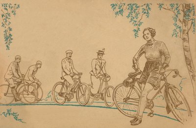 Cycling 1839-1939 front cover, 1939 by Unbekannt