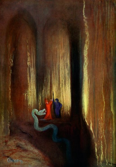 Dark Cavern, 1906 by Unbekannt