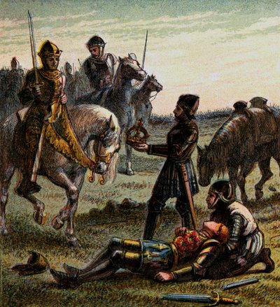 Death of Richard the Third, 1485, c1850 by Unbekannt