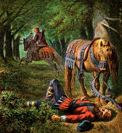 Death of William the Second by Unbekannt