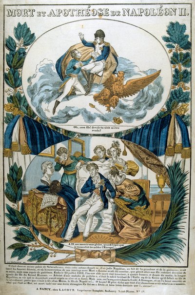 Death and Apotheosis of Napoleon II, 19th century by Unbekannt