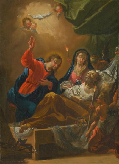 Death of Saint Joseph by Unbekannt