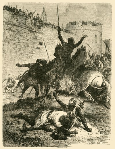 Death of Simon De Montfort by Unbekannt