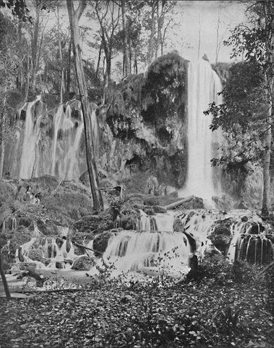 Deer Lick Falls, Mineral Springs, Va., c. 1897 by Unbekannt