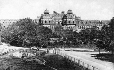 Delhi Gate, Fort Agra, 20th century by Unbekannt