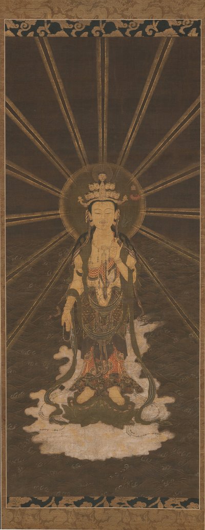 Descent of Eleven-Headed Kannon by Unbekannt