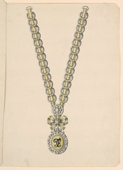 Design for a Necklace by Unbekannt
