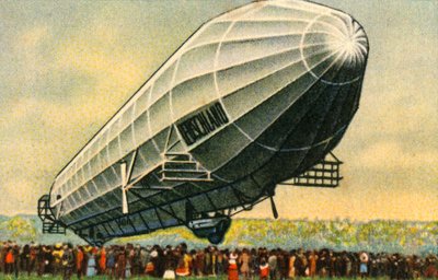 Deutschland LZ 7 zeppelin by Unbekannt