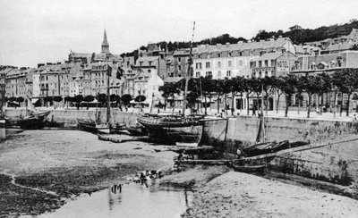 Dockside, Trouville, France, c1920s by Unbekannt