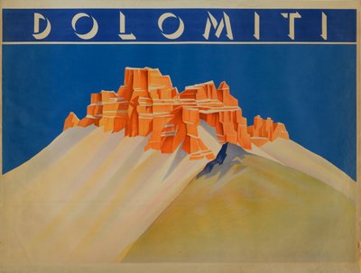 Dolomites by Unbekannt
