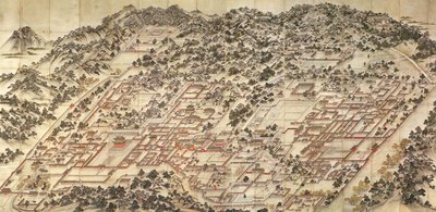 Donggwoldo Painting of Eastern Palaces by Unbekannt