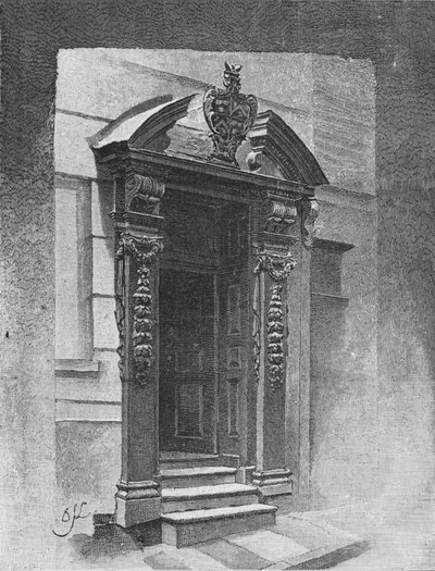 Doorway, Painter Stainers Hall by Unbekannt