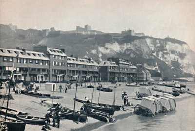 Dover - The Parade, Showing Dover Castle, 1895 by Unbekannt