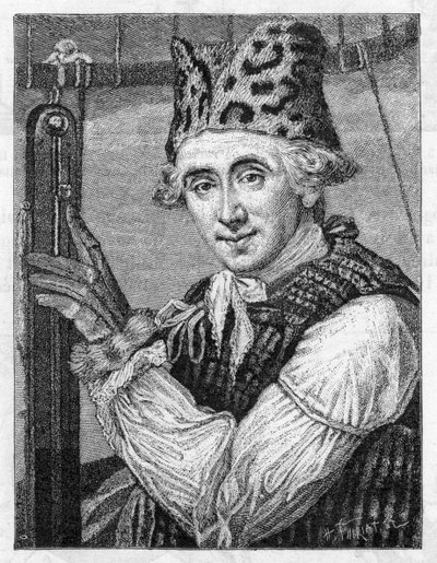 Dr. John Jeffries, American Balloonist, 1786 by Unbekannt
