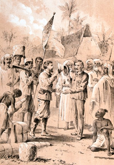 Dr Livingstone, I presume, 10 November 1871 c1878 by Unbekannt