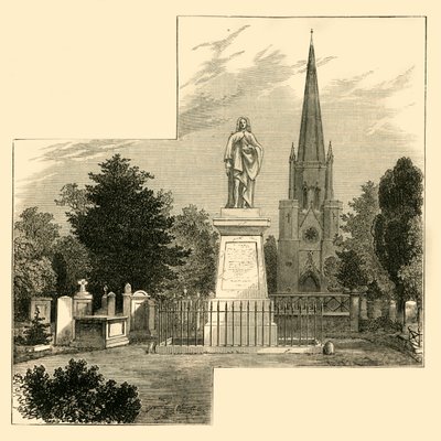 Dr. Watts Monument, Abney Park Cemetery by Unbekannt