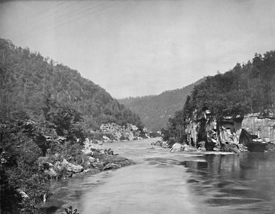 Dragon Gorge, New River, West Virginia by Unbekannt
