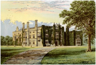 Drakelowe Hall, Derbyshire, home of Baronet Gresley by Unbekannt