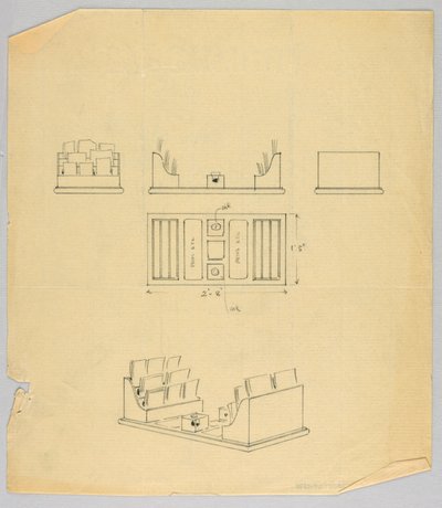 Design for Desk Set by Unbekannt