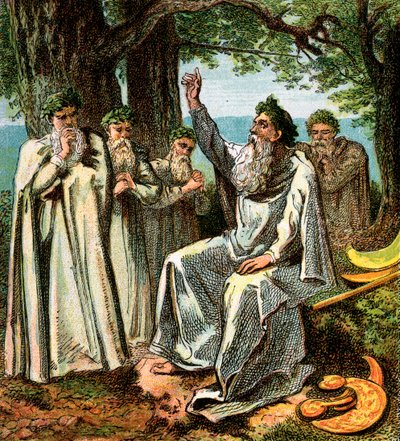Druids, or British Priests, c1850 by Unbekannt