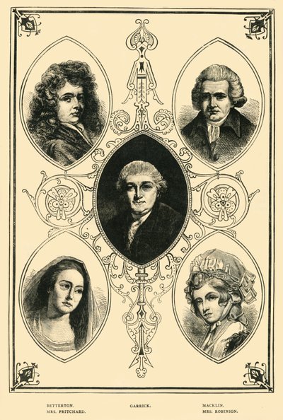 Drury Lane Celebrities by Unbekannt