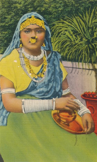 East Indian Girl, Trinidad, B.W.I. by Unbekannt