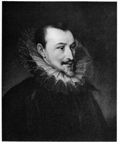 Edmund Spenser, English poet, 19th century by Unbekannt