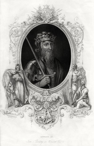 Edward III, King of England by Unbekannt