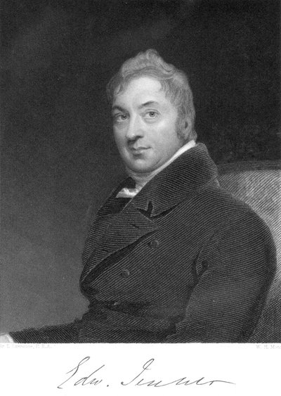 Edward Jenner, English Physician by Unbekannt