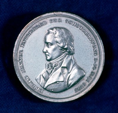 Edward Jenner, English physician by Unbekannt