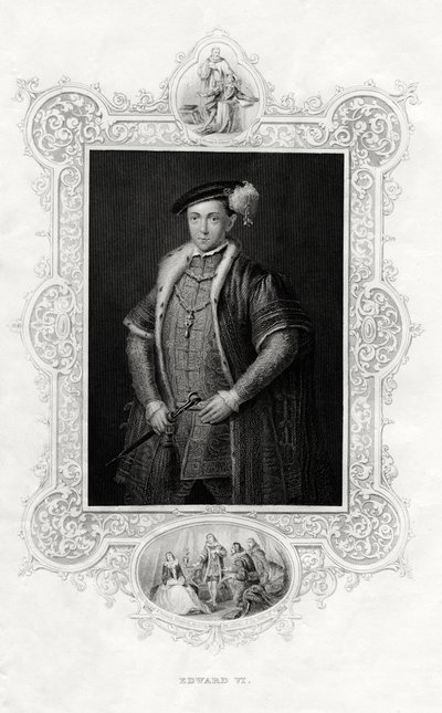 Edward VI, King of England and Ireland, 1860 by Unbekannt