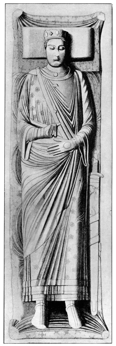 Effigy of King Henry II, 12th century, 1910 by Unbekannt