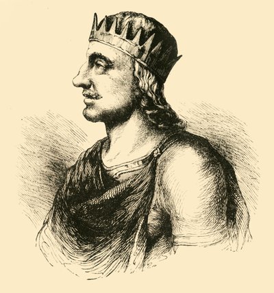 Egbert, King of England, 771-839 by Unbekannt
