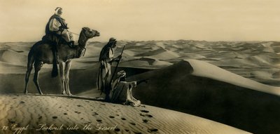 Egypt - Lookout into the Desert by Unbekannt