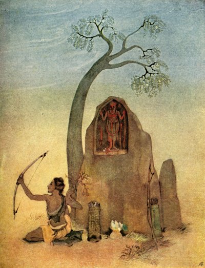 Ekalavya by Unbekannt