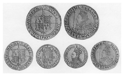 Elizabethan Coins by Unbekannt