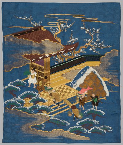 Embroidered Fukusa by Unbekannt