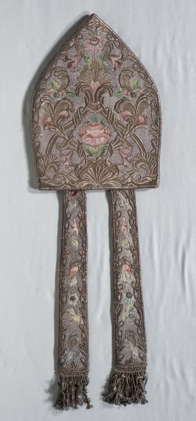 Embroidered Miter by Unbekannt