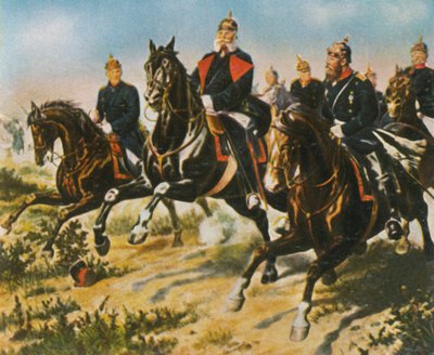 Emperor Wilhelm I by Unbekannt