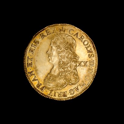 English Gold double crown Coin by Unbekannt