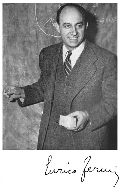 Enrico Fermi, Italian-born American nuclear physicist by Unbekannt