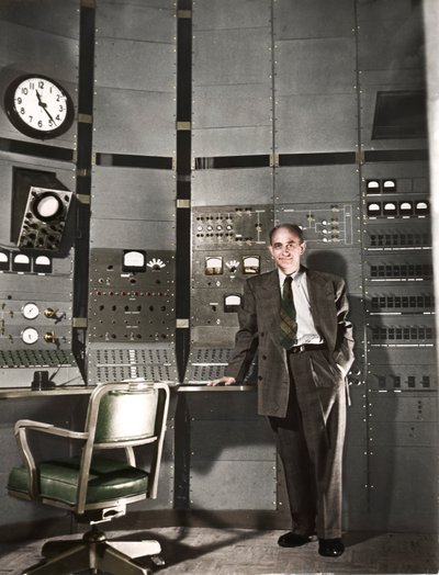 Enrico Fermi, Italian-born American nuclear physicist by Unbekannt