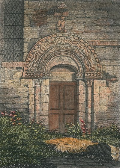 Entrance to Patricksbourne Church, 1817 by Unbekannt