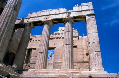 Entrance to the Acropolis, Athens by Unbekannt