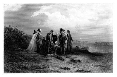 Escape of Prince Charles by Unbekannt