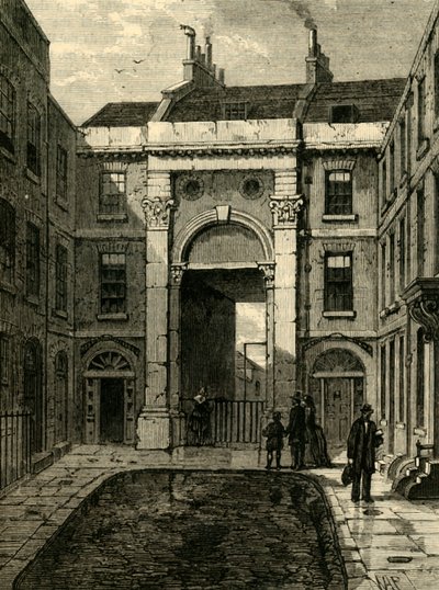 Essex Water Gate, Essex Street, Strand by Unbekannt