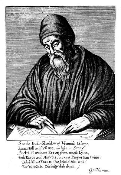Euclid, Ancient Greek mathematician, 1661 by Unbekannt