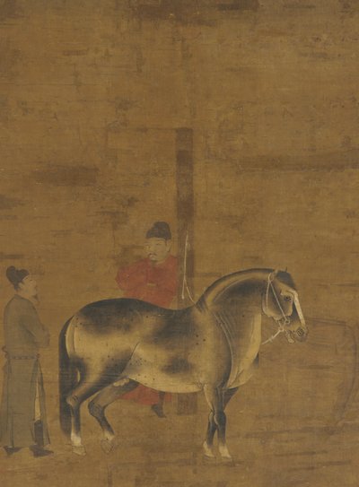 Evaluating a Horse, Ming Dynasty, 1368-1644 by Unbekannt